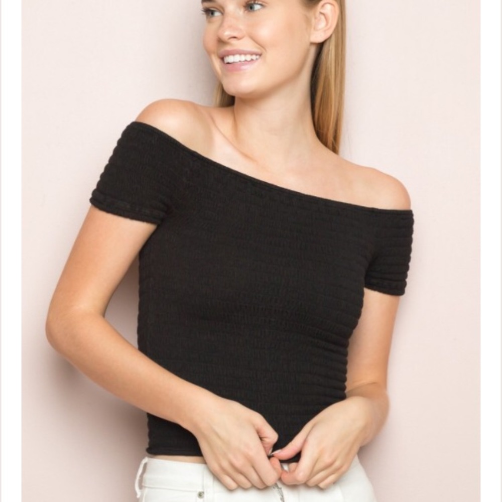 Brandy Melville Off Shoulder Charlene Top